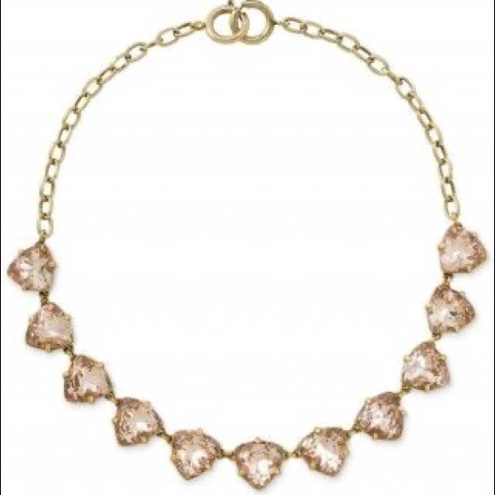Stella & Dot Peach Somervell Necklace